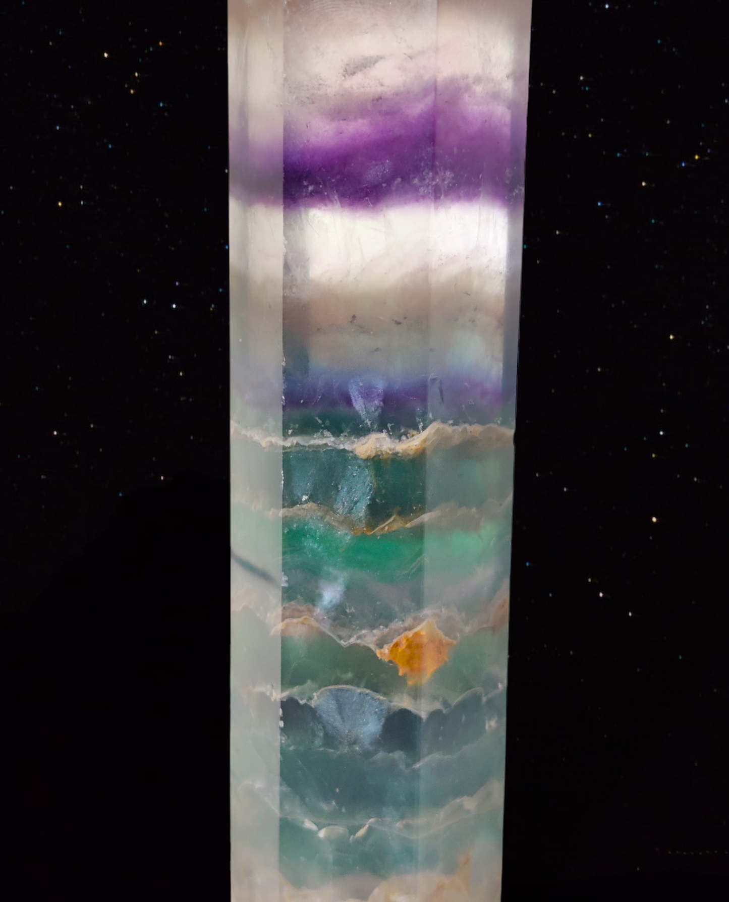 Rainbow Fluorite Tower