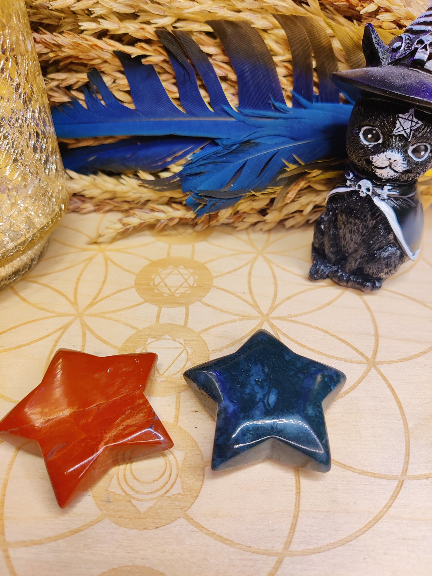 Red Jasper Stars