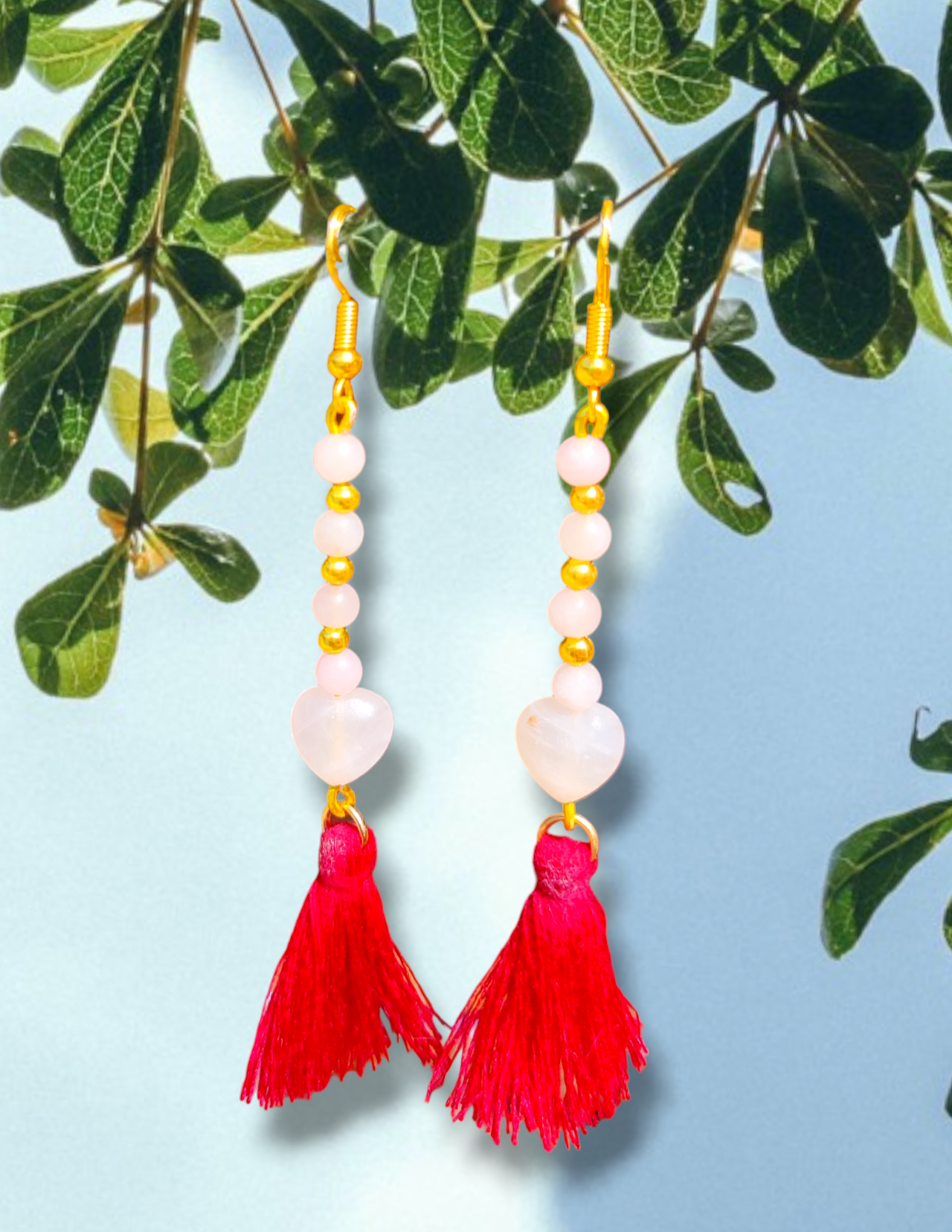 Rose Quartz Earrings