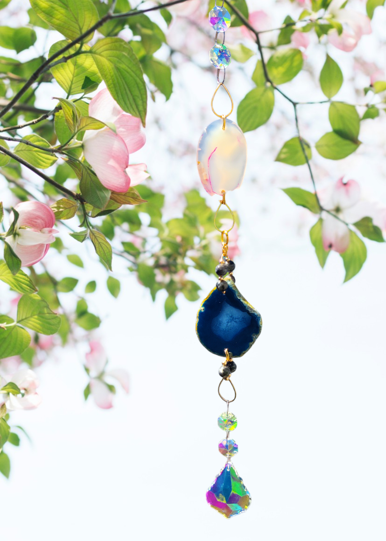 Multi Agate Suncatcher