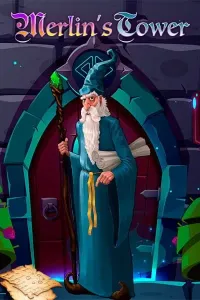 merlins tower game logo